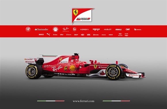 SF70H, a mÃ¡quina da Ferrari para a Formula 1 2017