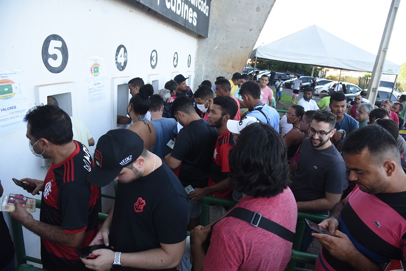 Venda de ingressos jogo Flamengo X Altos