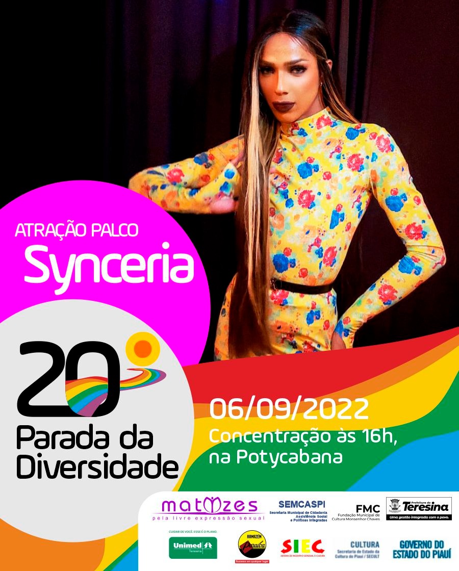 Daniela Mercury é atração da Parada da Diversidade de Teresina hoje (06)