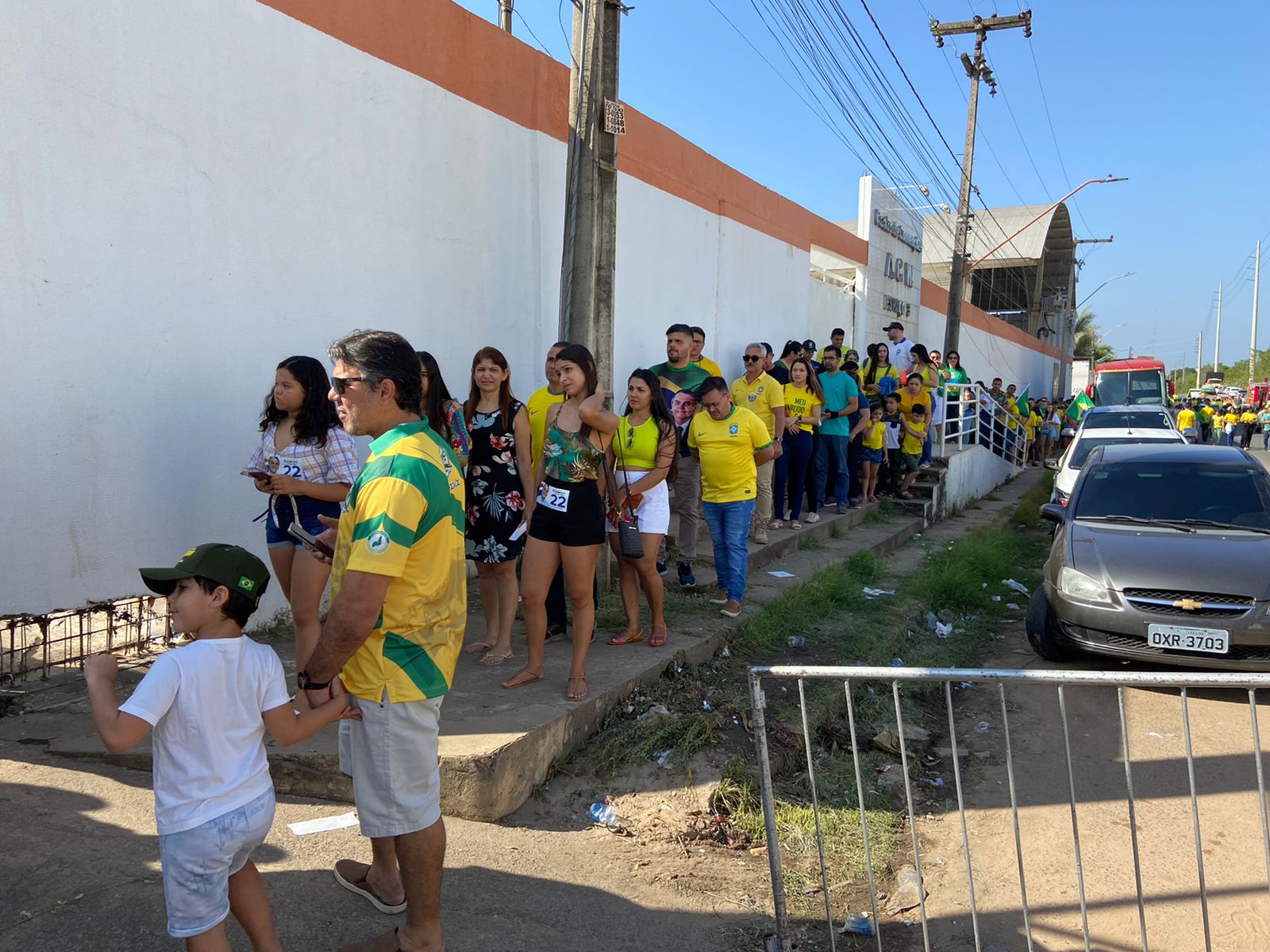 Visita de Bolsonaro a Teresina gera congestionamento na Avenida dos Expedicionários