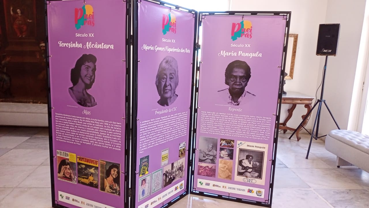 Exposição no Museu do Piauí enaltece histórias de vida de mulheres piauienses