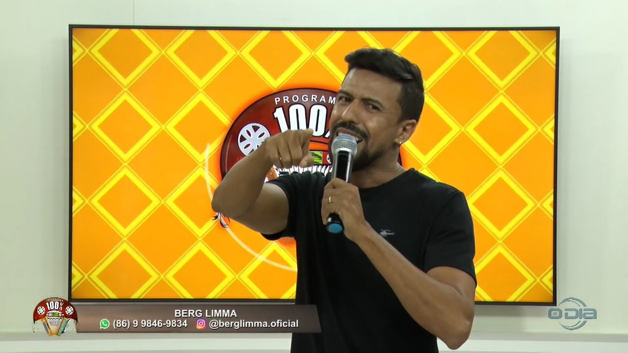 O cantor Berg Limma retorna ao 100% Forró e canta sucessos