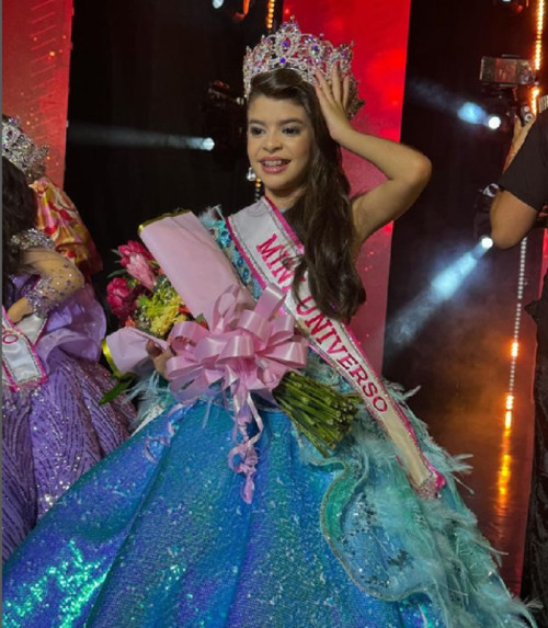 Piauiense Sofia Moraes é eleita Mini Miss Universo 2024 - (Reprodução/redes sociais)