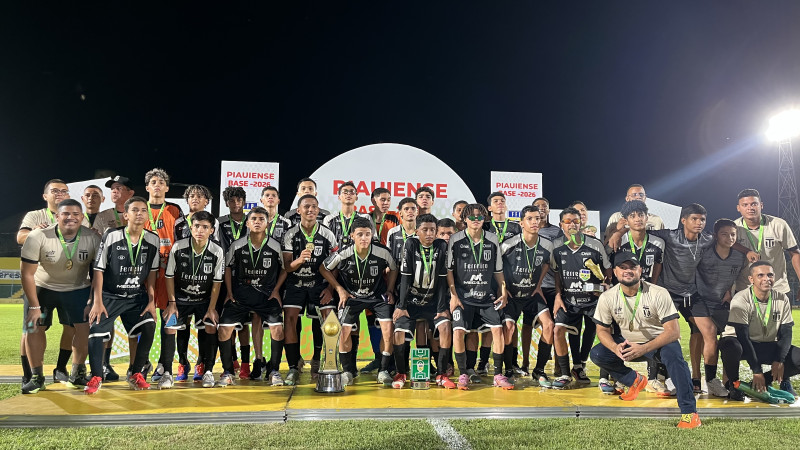 Teresina vence o Fluminense-PI e conquista o Campeonato Piauiense Sub-15 2026