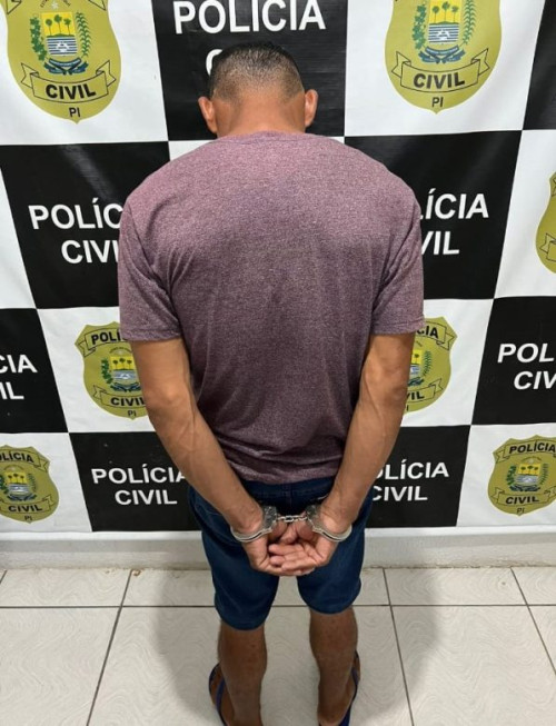 Suspeito de abusar e aliciar sobrinha de 10 anos é preso em Buriti dos Lopes - (Divulgação/PC-PI)