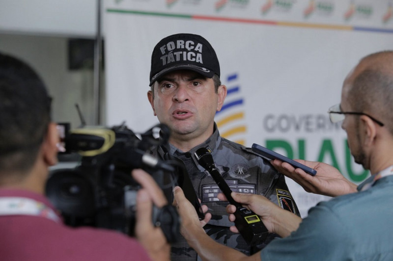 Coronel Scheywann Lopes, comandante da PM-PI - (Divulgação / Ascom SSP-PI)