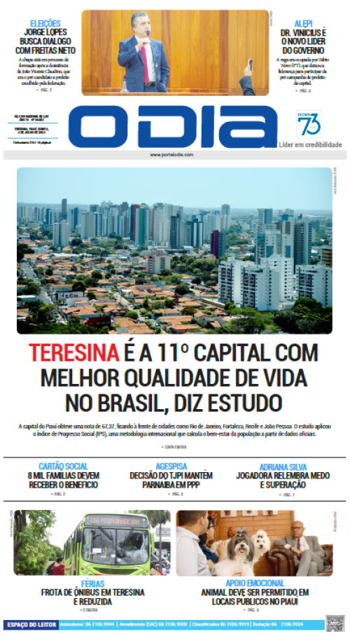 Confira os principais destaques do Jornal O Dia desta quinta-feira (04)