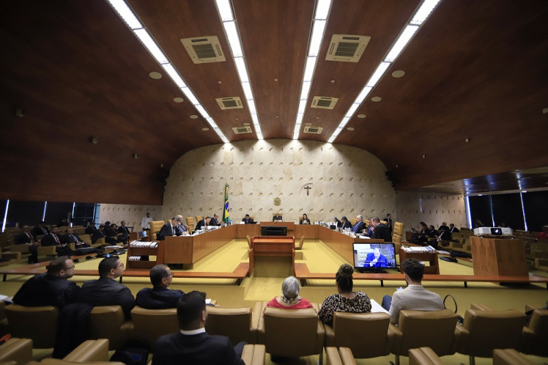 Sessão do Supremo Tribunal Federal - (FOTO: Rosinei Coutinho/SCO/STF)