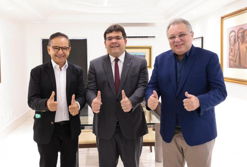 Após articulação de Rafael, Florentino e Monção declaram apoio a Dr. Hélio