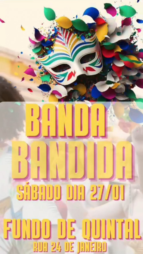 Bloco Banda Bandida - (Reprodução / Redes Sociais)