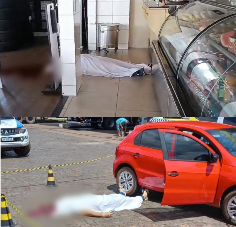 Homens são mortos a tiros em posto de combustível no interior do Piauí  - (Reprodução/Whatsapp)