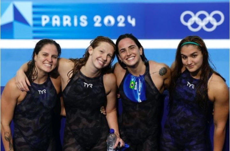 Paris 2024: após 20 anos, brasileiras voltam à final do revezamento 4x200m livre