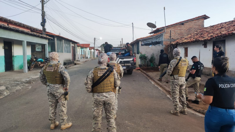 Oito pessoas já foram presas na ação - (Divulgação/Polícia Civil)