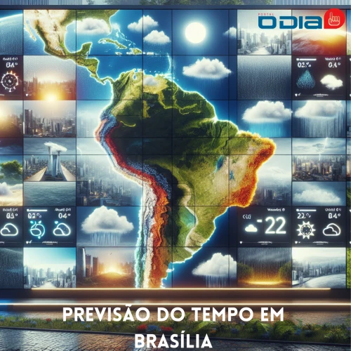 Previsão do tempo em Brasília hoje 01/07/2024