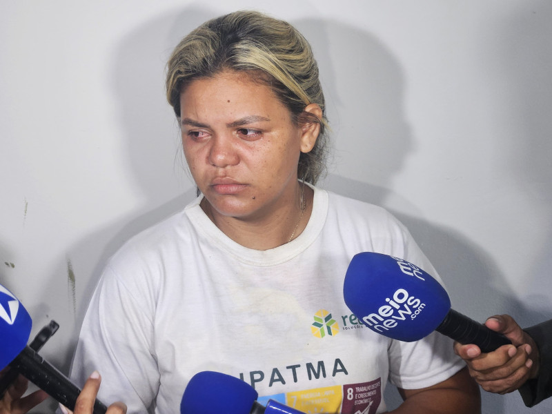 Erika Daiana, líder da equipe da área verde - (Jailson Soares/ODIA)