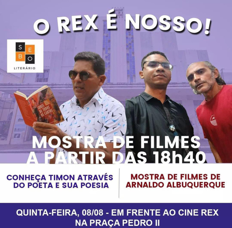 Cine Rex: Artistas fazem protesto contra criação de escola de cinema - (Reprodução/Instagram)