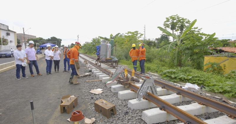 Obras do Metrô de Teresina chegam a 40% de execução e têm entrega prevista para 2026