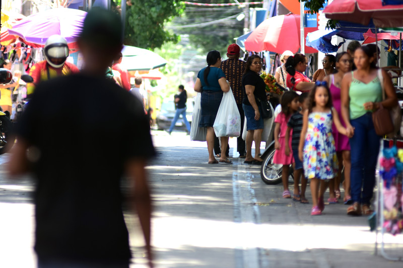 Centro comercial de Teresina deve passar por mudanças na sinalização e fiscalização - (Jailson Soares/ODIA)