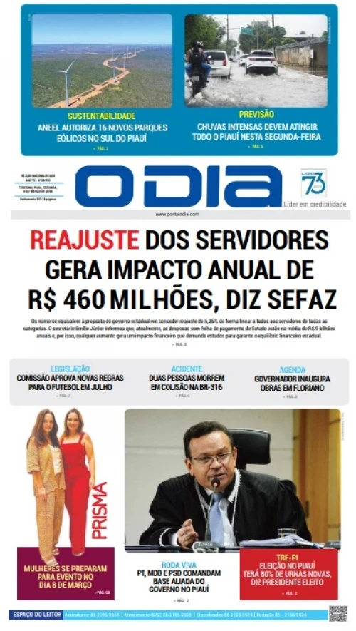 Capa - Confira hoje (3/3) a nossa Coluna PRISMA no Jornal e Portal O DIA & as nossas Redes Sociais -. Chics!!! - (Divulgação)