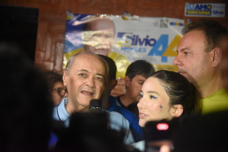 Silvio Mendes vence eleições e será prefeito de Teresina pela terceira vez - (Assis Fernandes/O Dia)