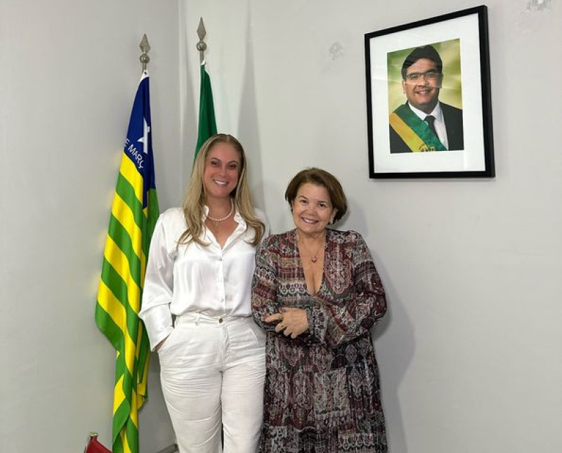 #DiadeVisita - Um click das amigas Adriana Da Graça e Alzenir Porto - Presidente da Junta Comercial do Estado do Piauí - JUCEPI. Chics!!! - (Divulgação)