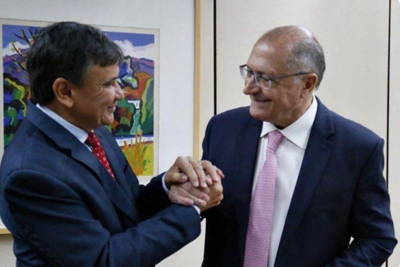  Wellington Dias e Geraldo Alckmin embarcam para China  - (Reprodução/Redes sociais)