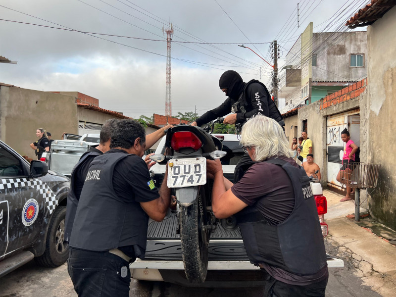 Polícia apreende mais de R$ 1 milhão em bens de líder do tráfico em Teresina - (Divulgação/Polícia Civil)