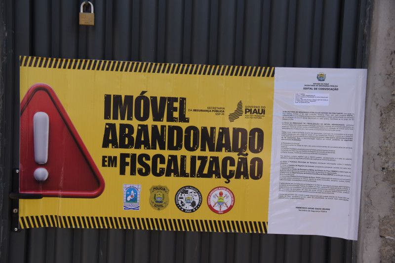 Centro de Teresina tem mais de 200 imóveis abandonados com risco estrutural