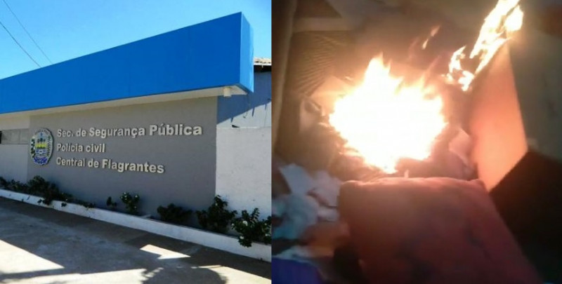 Jovem de 15 ateia fogo na própria casa em Picos - (Reprodução/Internet)