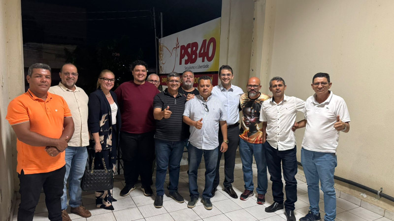 Celso Henrique assume diretório municipal do PSB em Teresina; Washington Bonfim se afasta