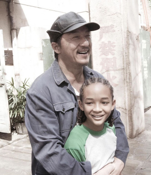 Jaden tinha apenas 11 anos quando contracenou com Jackie Chan  - (Reprodução/Instagram)
