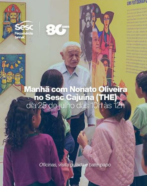 Vão acontecer duas oficinas inspiradas na riqueza estética do artista: "Pinturas e Molduras de Nonato" - (Divulgação)