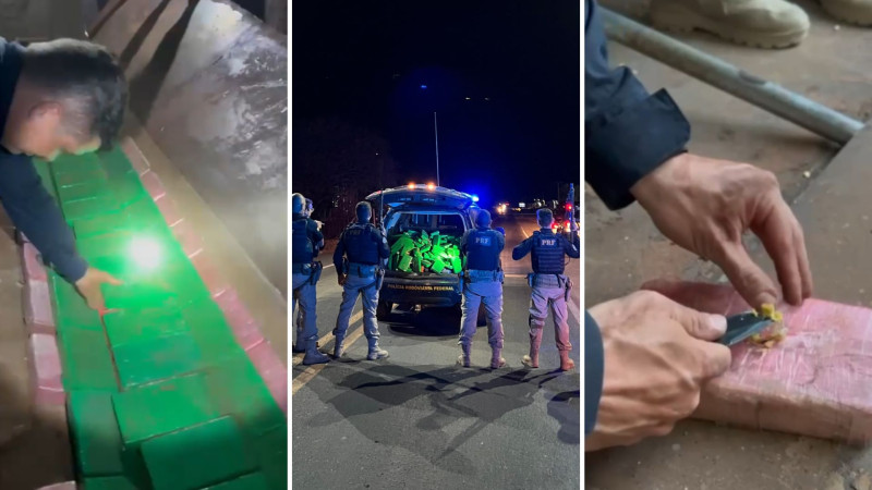 Mais de 400 kg de cocaína são apreendidos em carreta com fundos falsos no Piauí