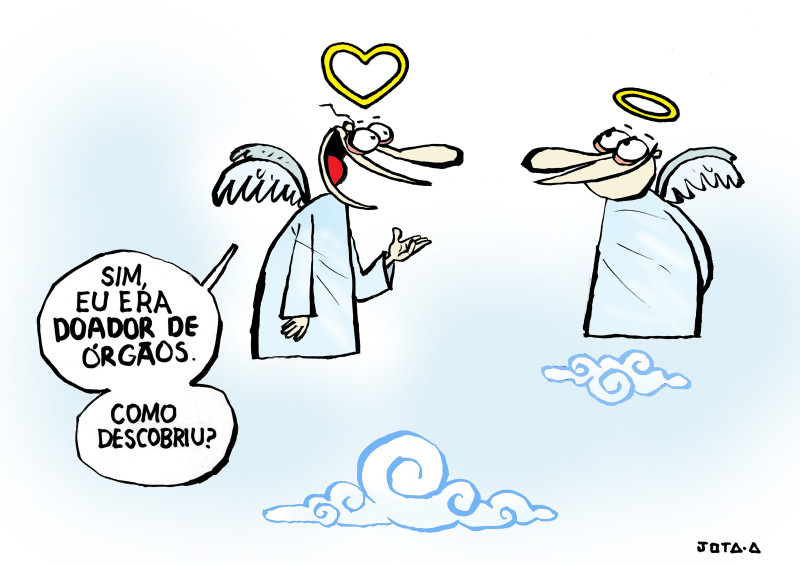 2º lugar: Anjo (cartum) - (Jota A)