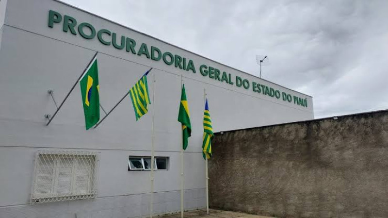 Sede da PGE, em Teresina - (Reprodução / PGE)