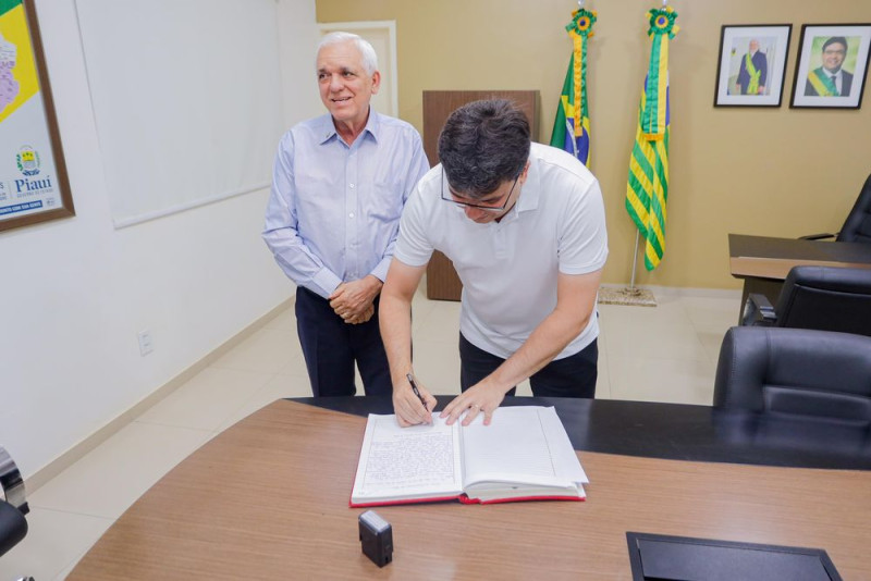 Themístocles Filho assume governo durante viagem de Rafael Fonteles à Ásia - (Gabriel Paulino / CCom)