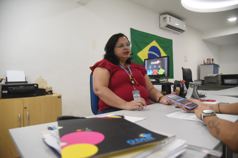 Elane Melo, gerente da Gráfica e Editora O Dia - (Assis Fernandes/ODIA)