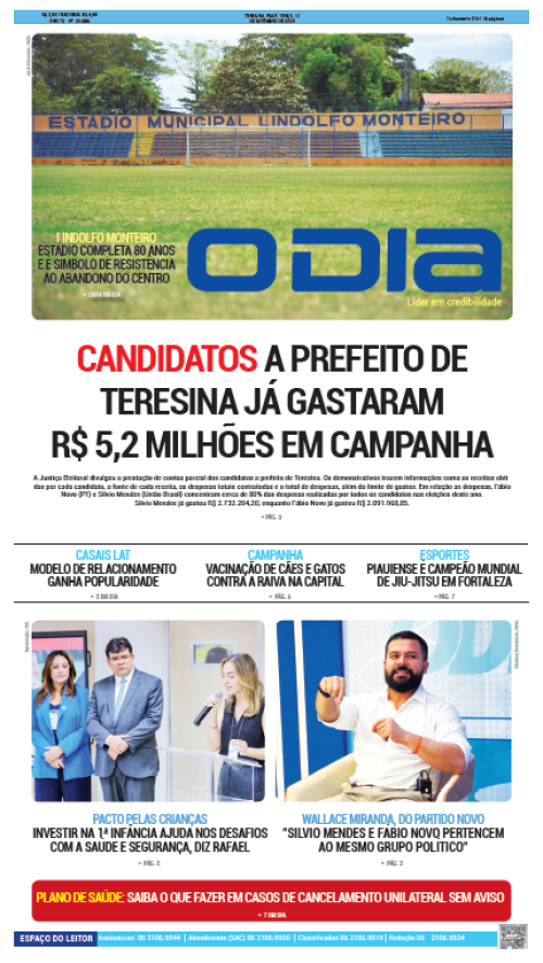 Confira os principais destaques do Jornal O Dia desta terça-feira (17) - (Reprodução)