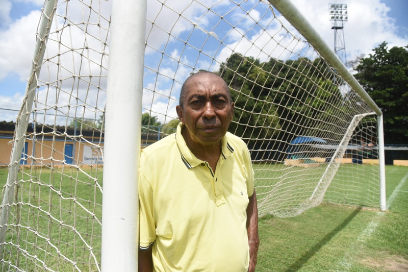 Antônio de Pádua Soares, o Toinho, ex-goleiro do São Paulo - (Assis Fernandes / O Dia)