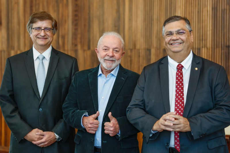 Presidente Lula indica Flávio Dino ao STF e Paulo Gonet à PGR - (Ricardo Stuckert/PR)