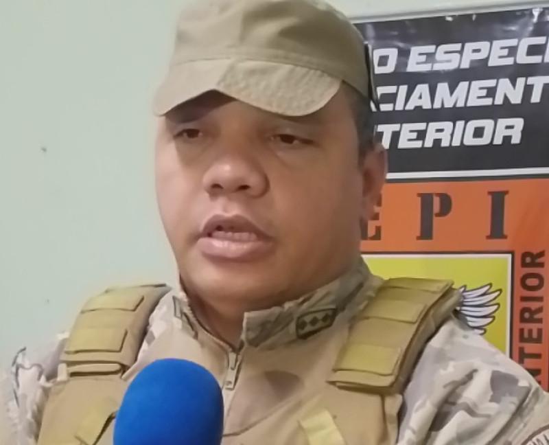 O capitão Eliakim deu detalhes da ação - (Rosair Rodrigues/O Dia)