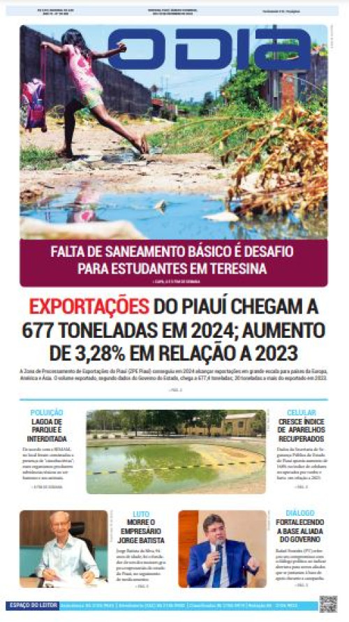 Confira os principais destaques do Jornal O Dia deste sábado (28)