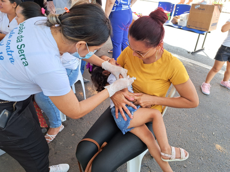 Campanha de multivacinação deve imunizar 720 mil crianças e adolescentes no Piauí
