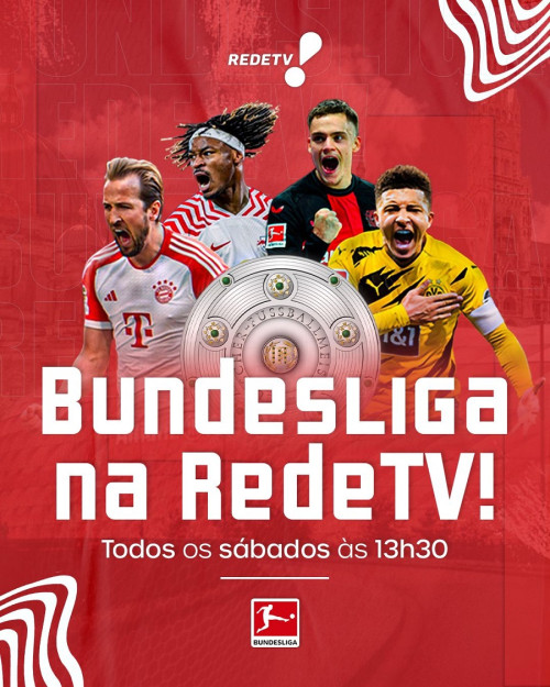 Campeonato Alemão na O Dia TV, afiliada à Rede TV! - (Divulgação / Rede TV!)