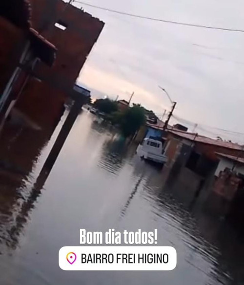 Bairro Frei Higino, em Parnaíba - (Reprodução / Redes Sociais)