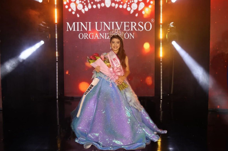 Sofia Moraes, mini Miss Universo 2024 - (Divulgação)