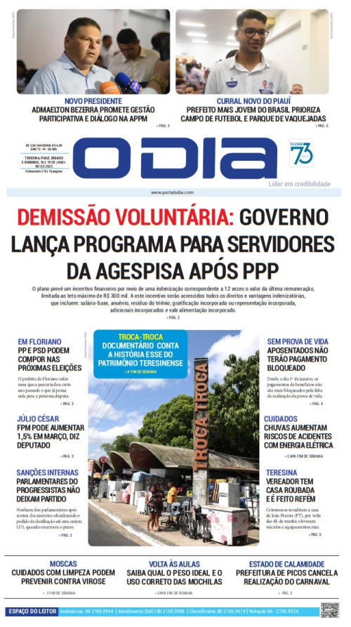 Confira os principais destaques do Jornal O Dia deste sábado (18)