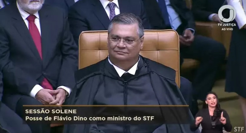 Com a presença de Lula, Flávio Dino toma posse no Supremo Tribunal Federal
