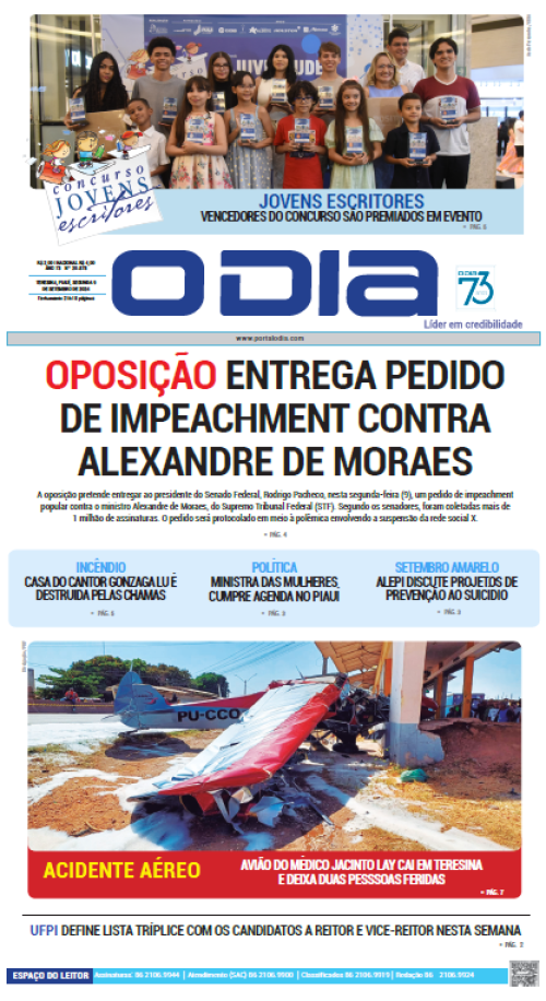 Confira os principais destaques do Jornal O Dia desta segunda-feira (09)