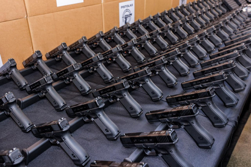 Novos armamentos e equipamentos foram entregues em março deste ano.  - (Foto: Gabriel Paulino)